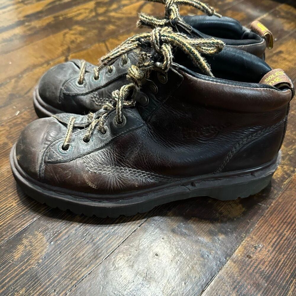 Dr Martens distressed made in England grunge UK7 boots